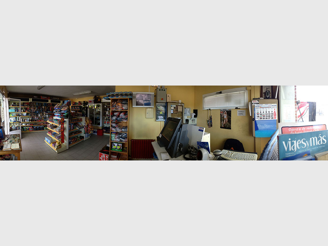 Interior de la tienda