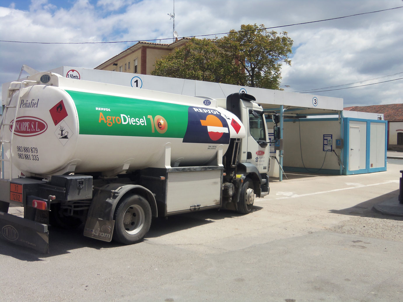 Distribuci&oacute;n de gas&oacute;leo